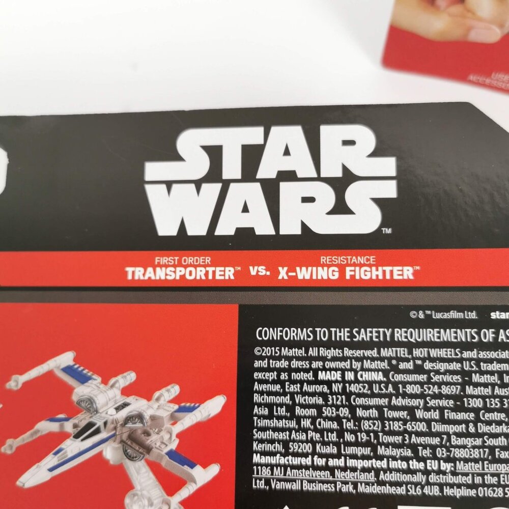 Hot‎ Wheels Star Wars  Diecast Vehicle Lot 2 Transporter X-wing & AT Snowspeeder - Picture 5 of 6